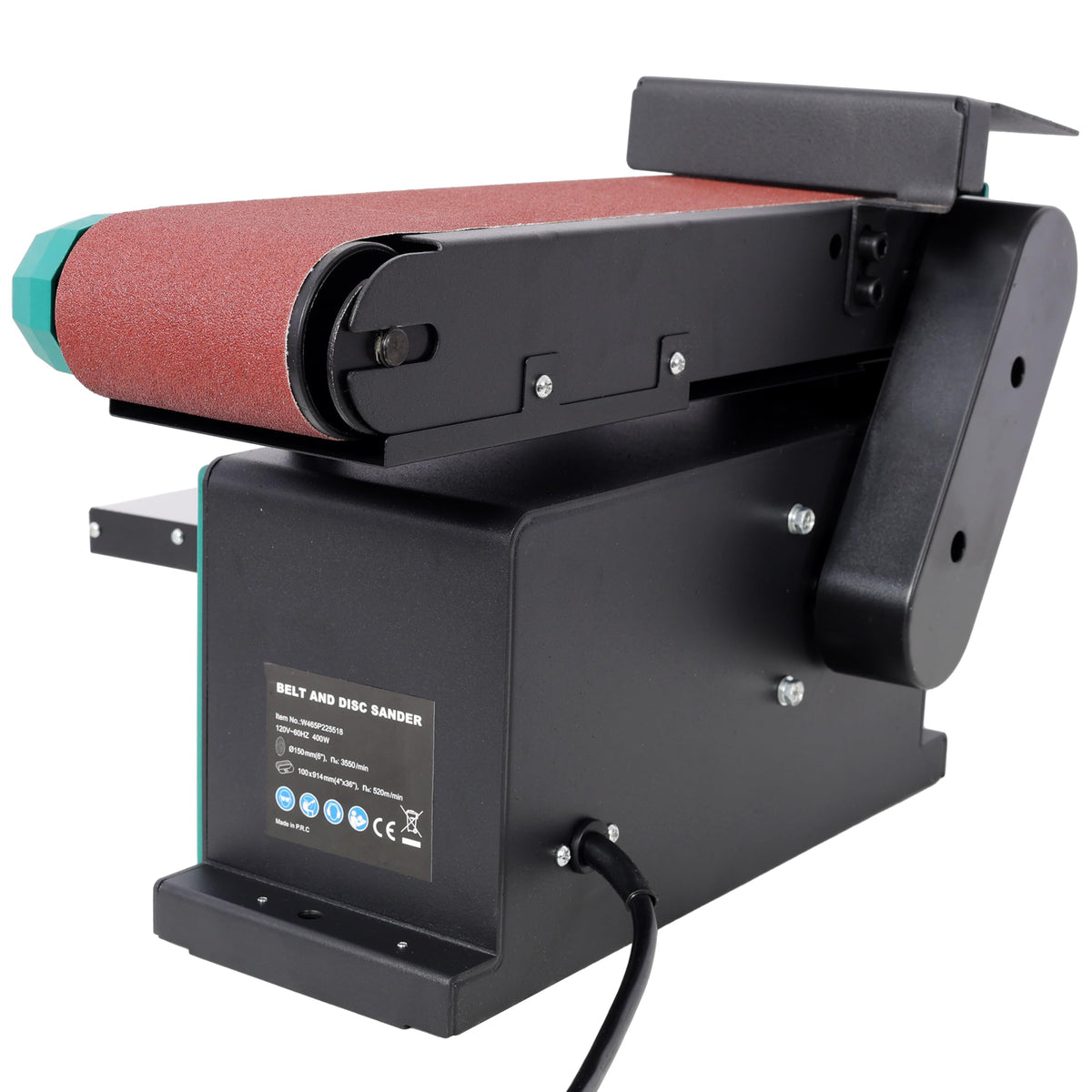 6" Disc and 4 x 36 in. Belt Sander with Aluminum Worktable U397
