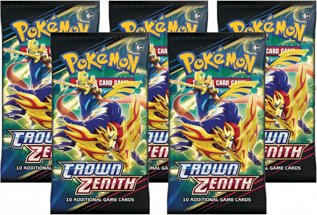 Pokemon Sword & Shield Crown Zenith 5 Booster Packs J561