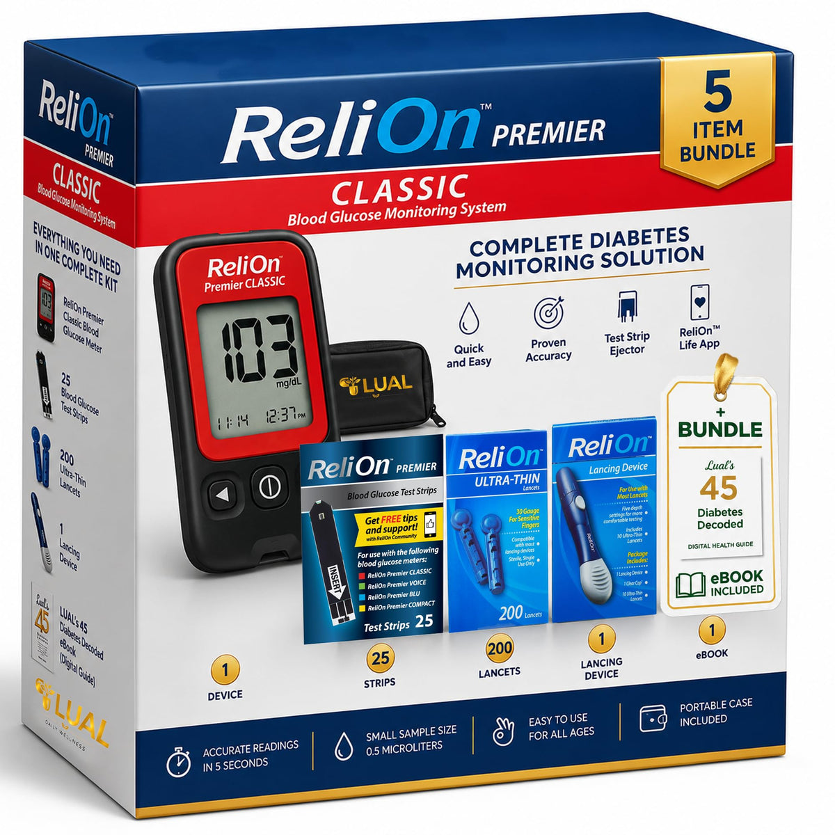 Blood Glucose Monitor Kit G673
