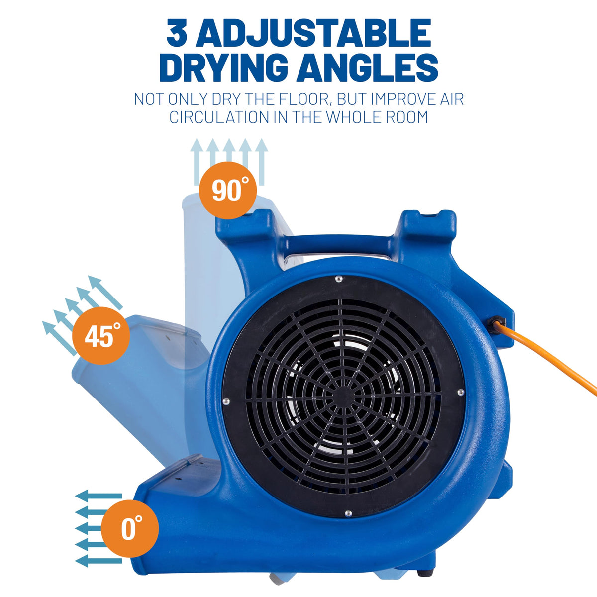 1 HP 4050 CFM Air Mover Blower Fan F876252