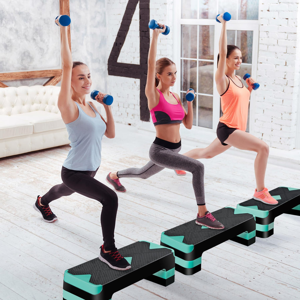 26.5 Inch Adjustable Aerobic Exercise Step Platform C630