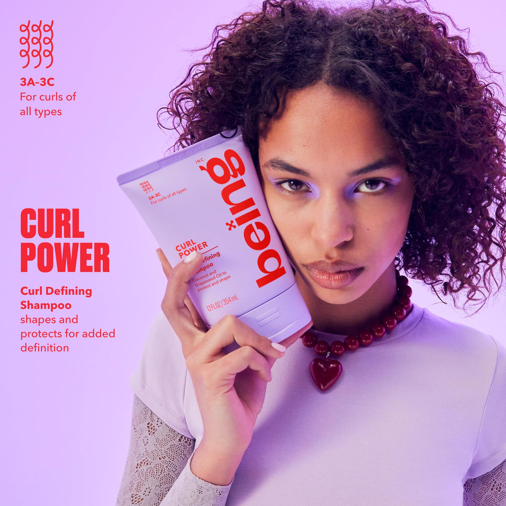 Curl Defining Shampoo and Conditioner Set with Coconut and Grapeseed Oil V433
