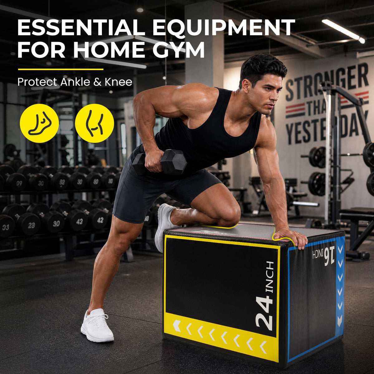 3-in-1 Foam Plyo Box A89644