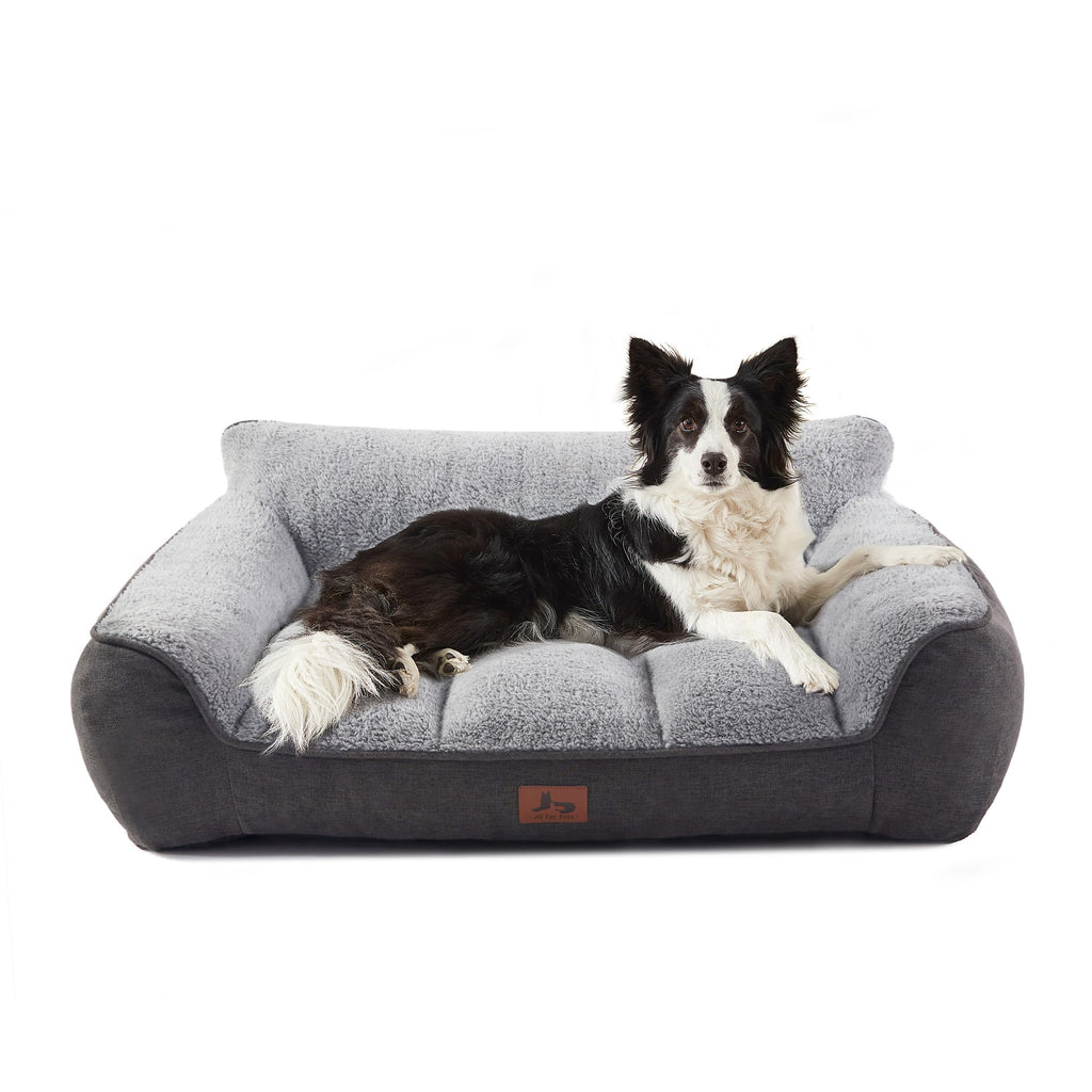 Extra Thick Orthopedic Bolster Dog Bed J347849