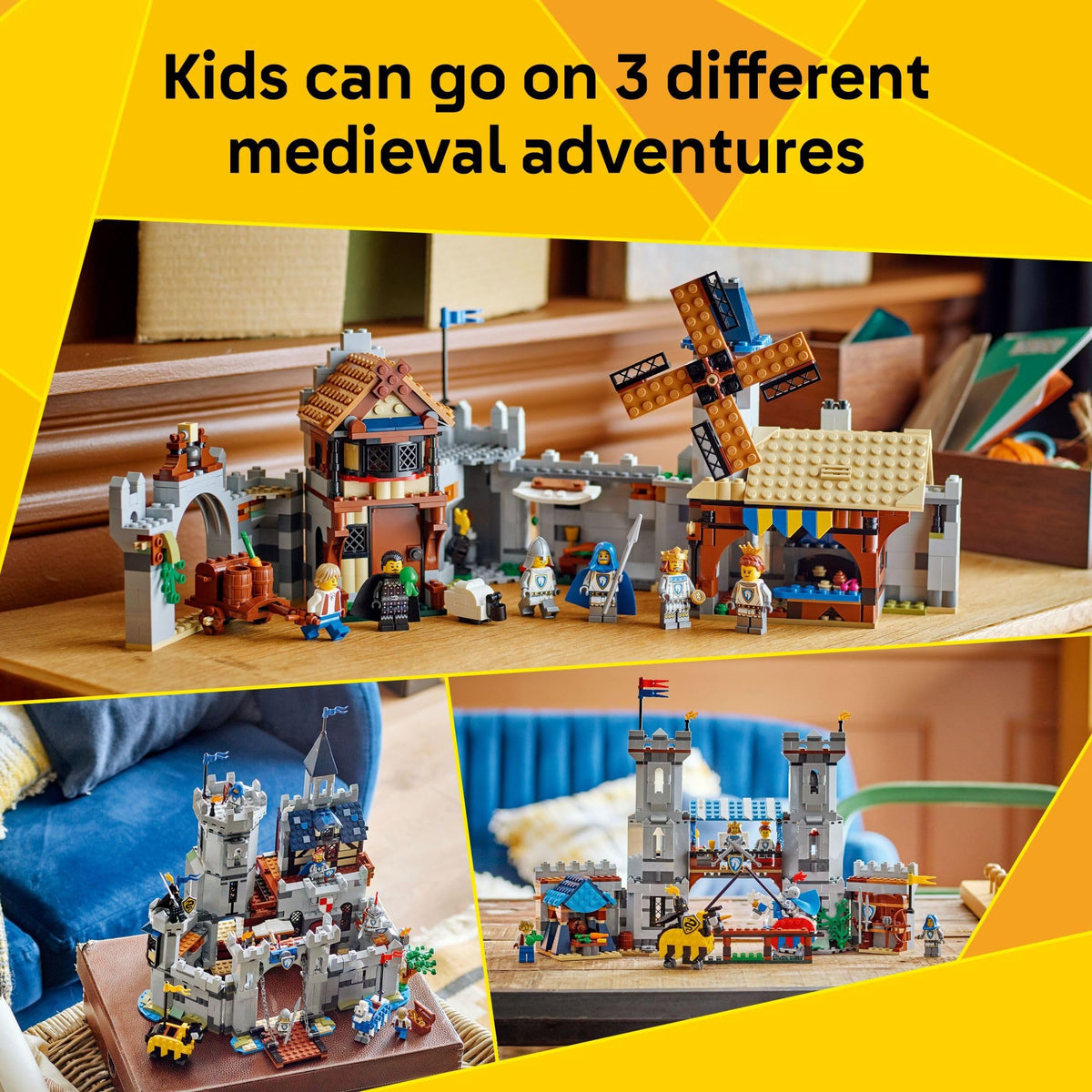 Medieval Horse Knight Castle Building Toy T41862