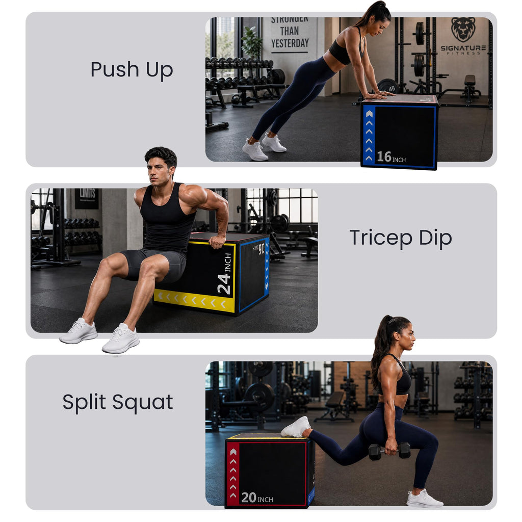 3-in-1 Foam Plyo Box A89644