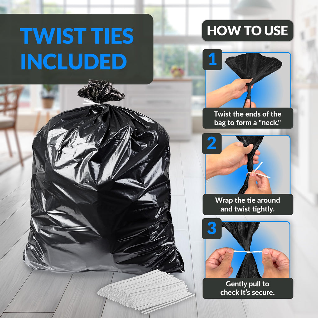 30 to 33 Gallon Heavy Duty Trash Bags P962