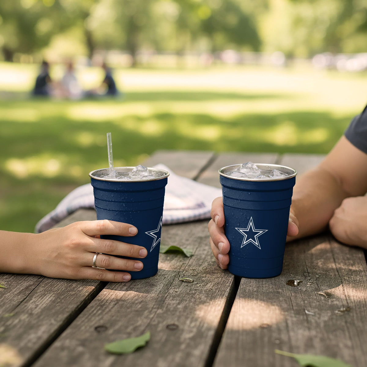 2 Pack Reusable Stainless Steel 16 oz Tumbler Cup G205660