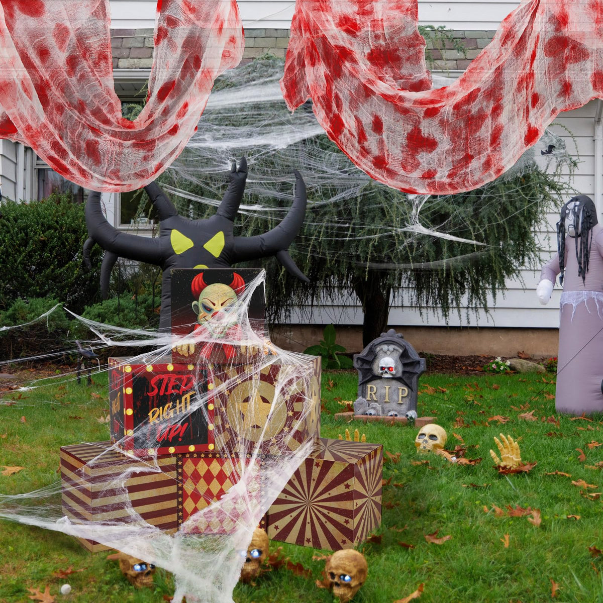 8 Pcs Halloween Clown Box T159