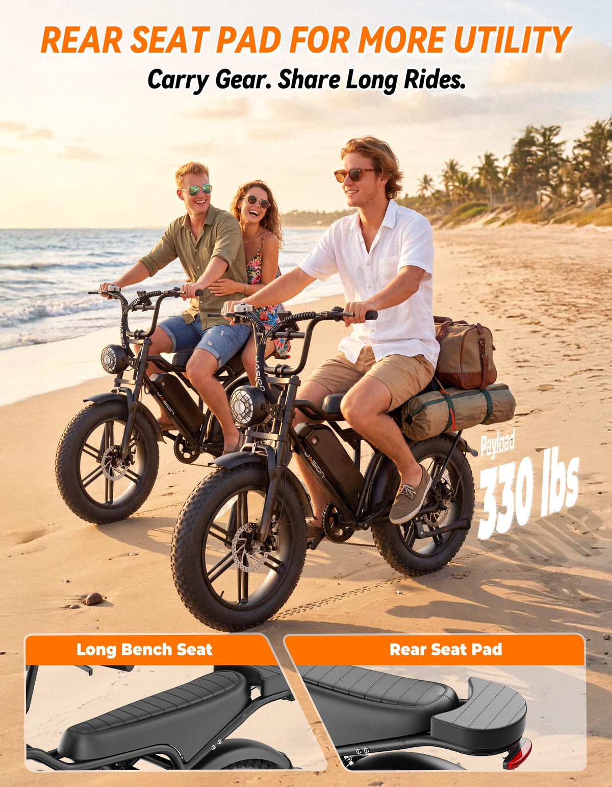 Electric Bike, 2000W Peak, Fat Tire P68738