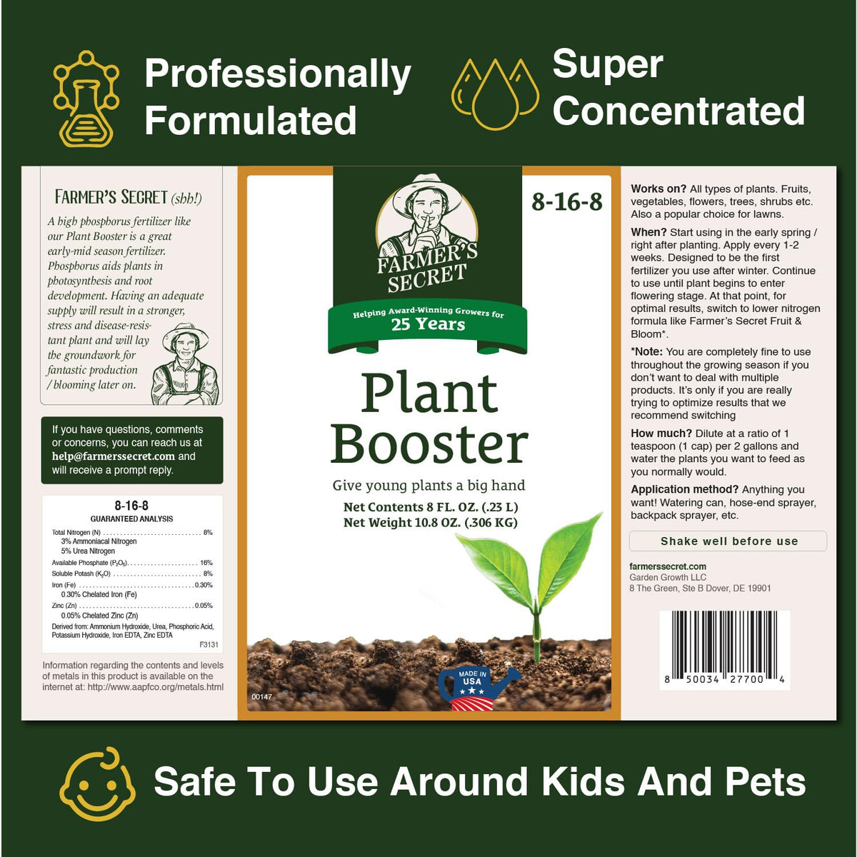 32oz Concentrated High Phosphorus Plant Booster L64680