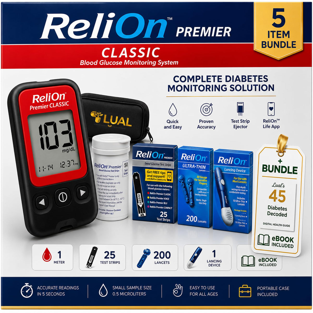 Blood Glucose Monitor Kit G673