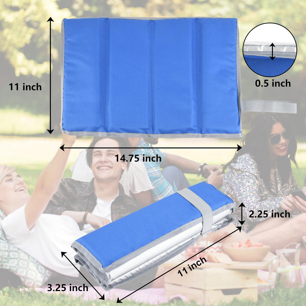2 Pcs Foldable Foam Seat Cushion H879