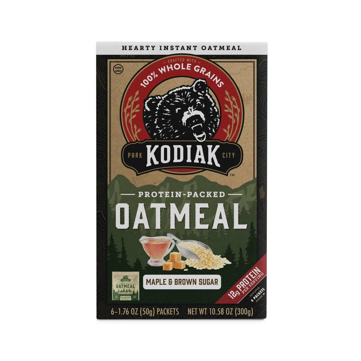 Maple Brown Sugar Instant Oatmeal Packets J34814