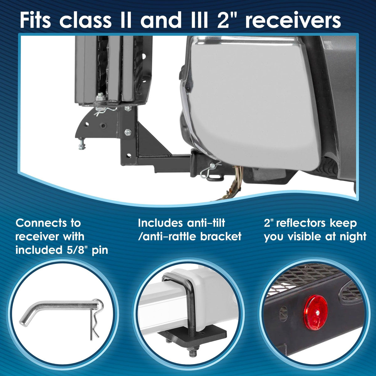 Wheelchair Scooter Carrier & Folding Ramp U5402