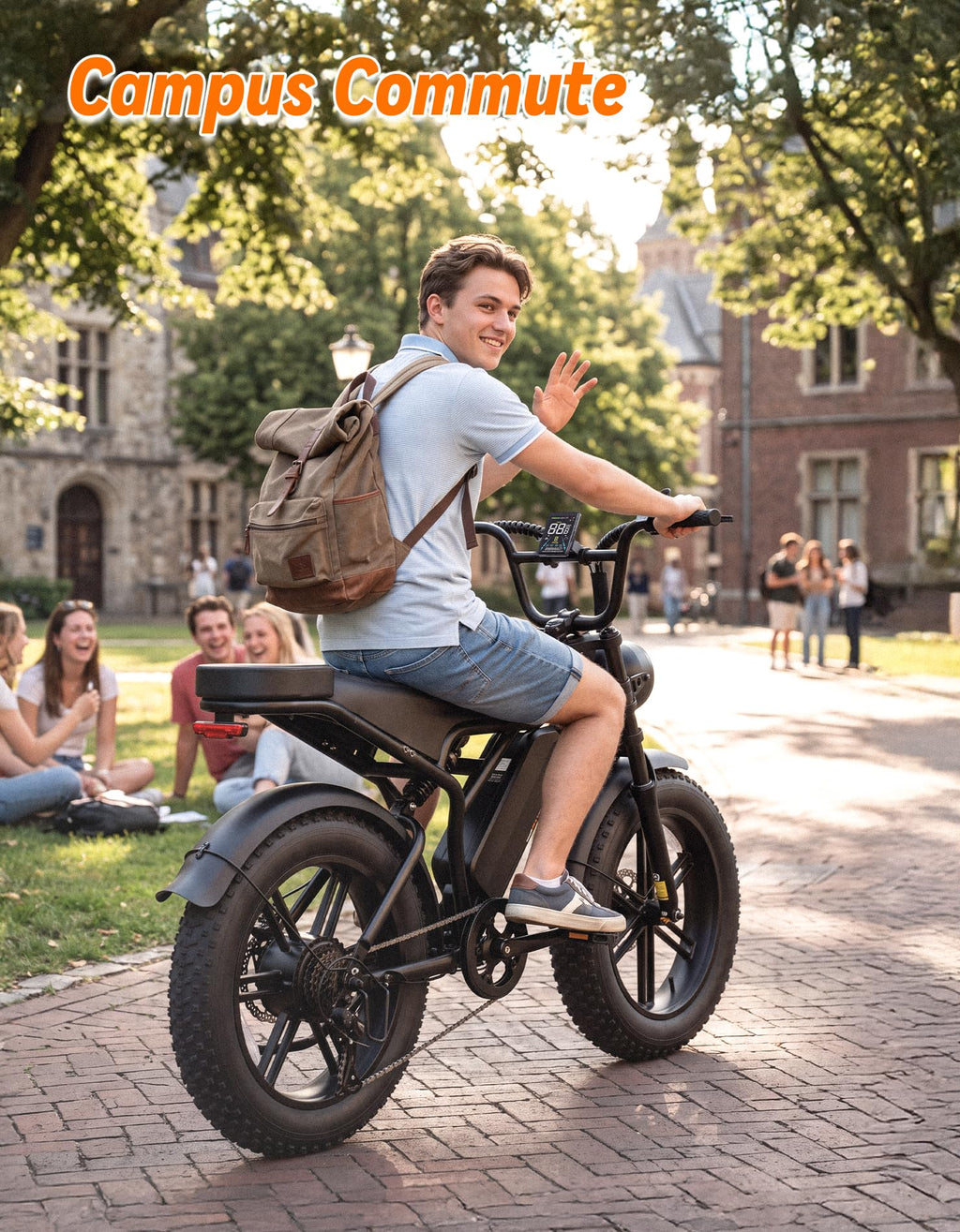 Electric Bike, 2000W Peak, Fat Tire P68738