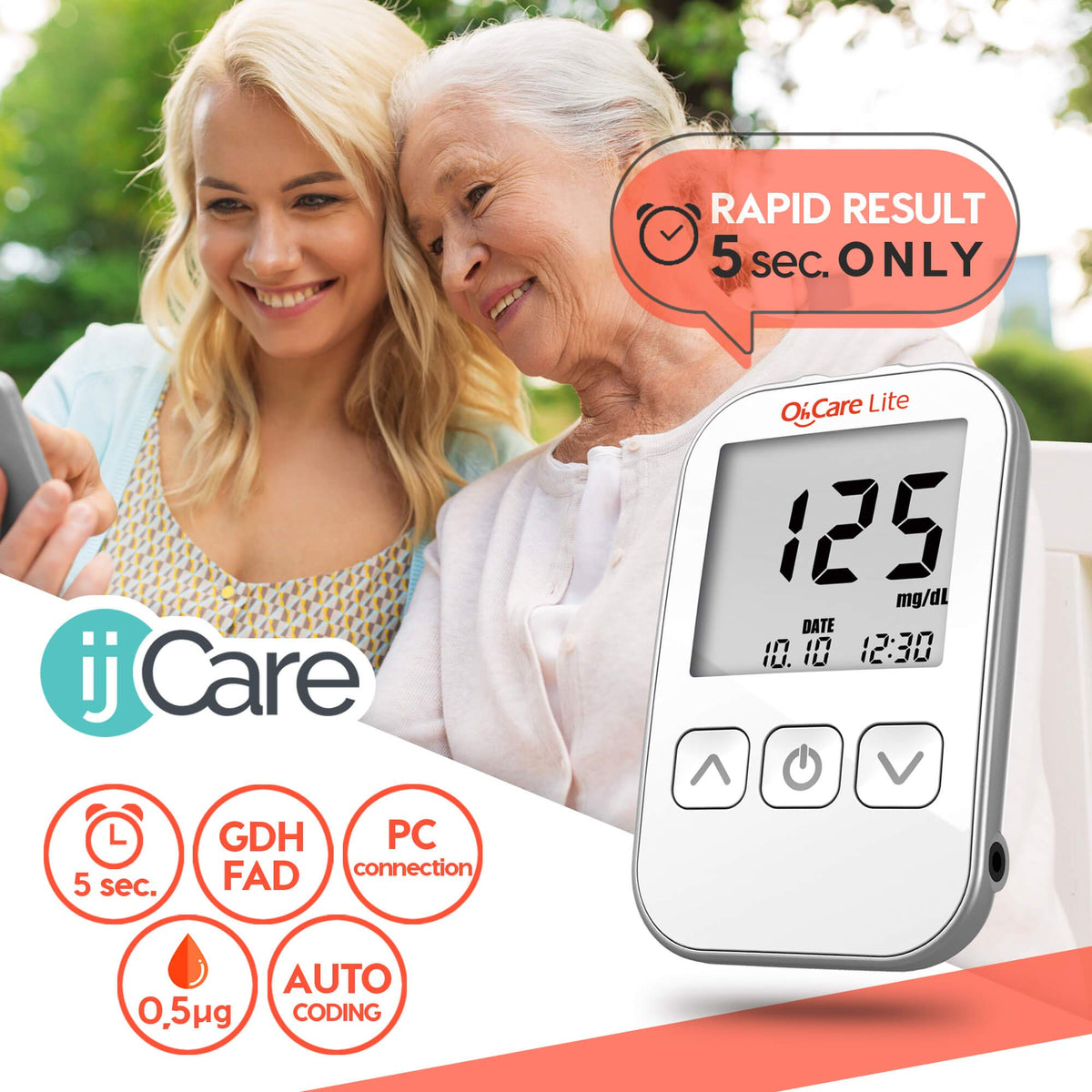 Blood Sugar Testing Bundle – Monitor 200 Glucose Test Strips, 200 Lancets & 1 Control Solution N616