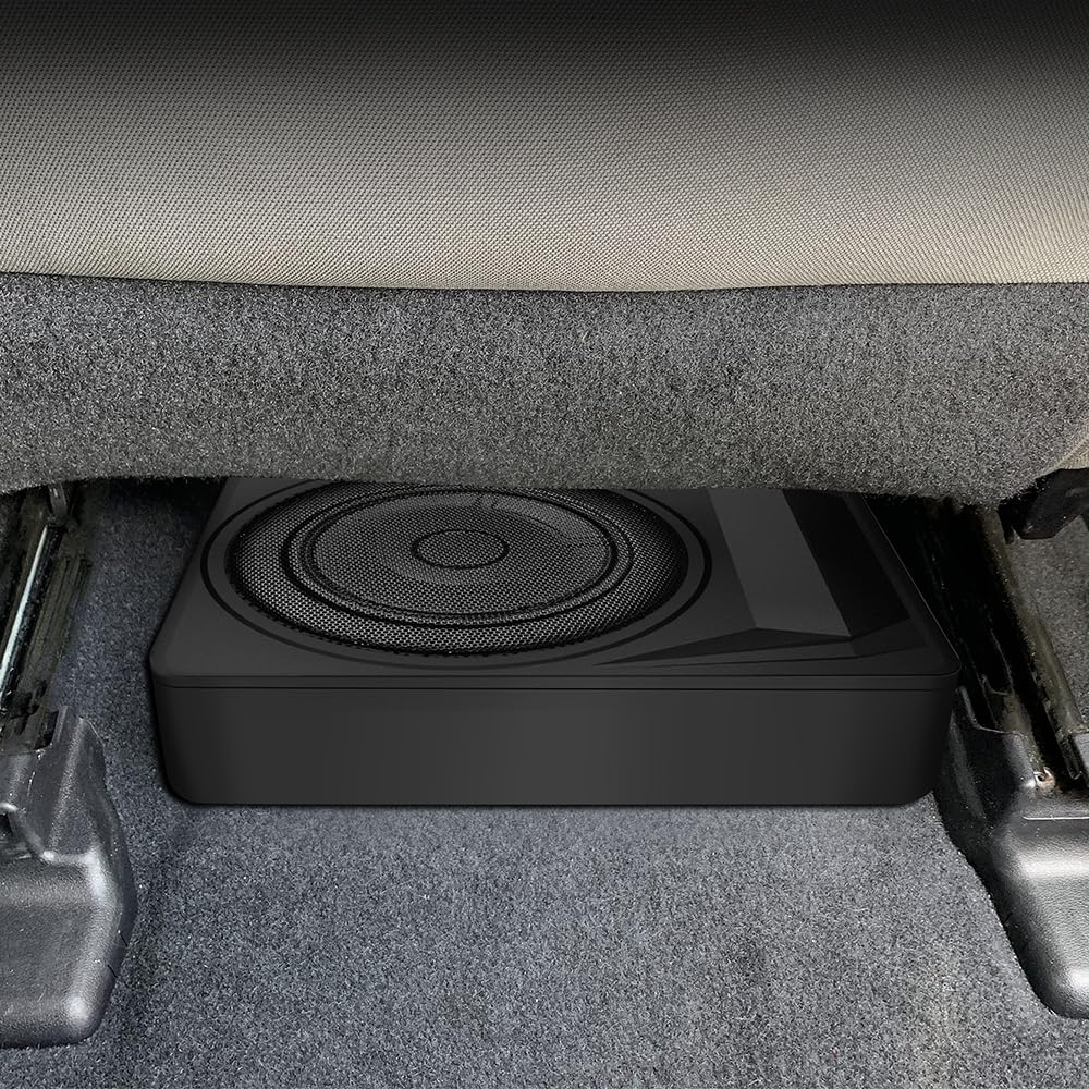 1200W 10 Inch Slim Under Seat Car Subwoofer H48943
