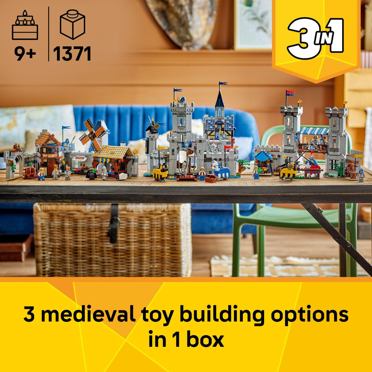 Medieval Horse Knight Castle Building Toy T41862