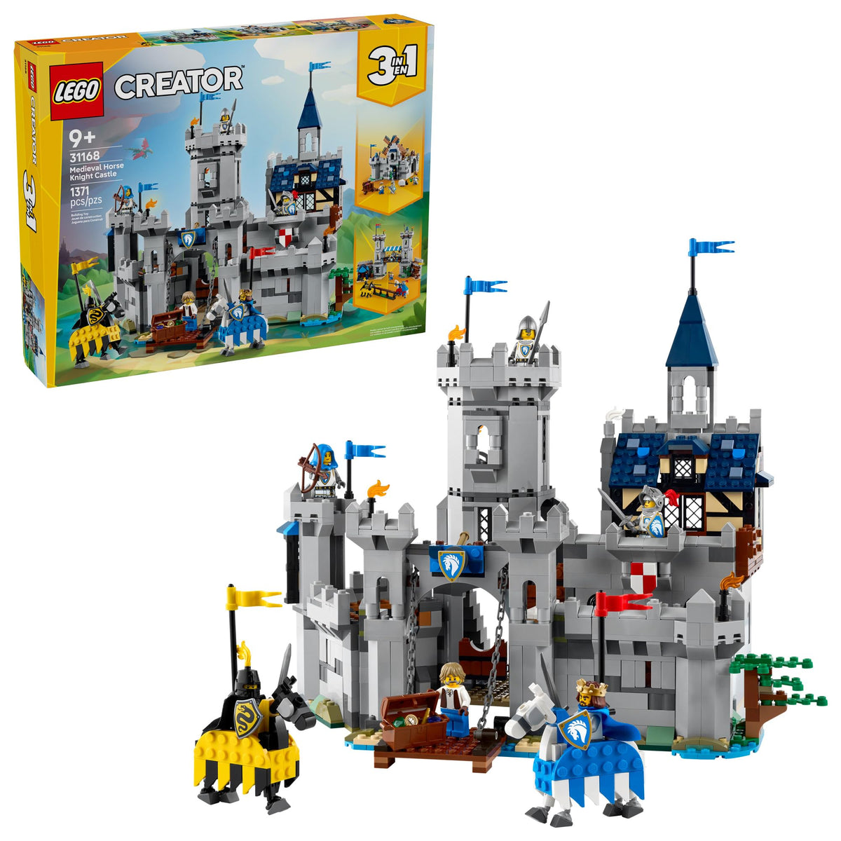 Medieval Horse Knight Castle Building Toy T41862