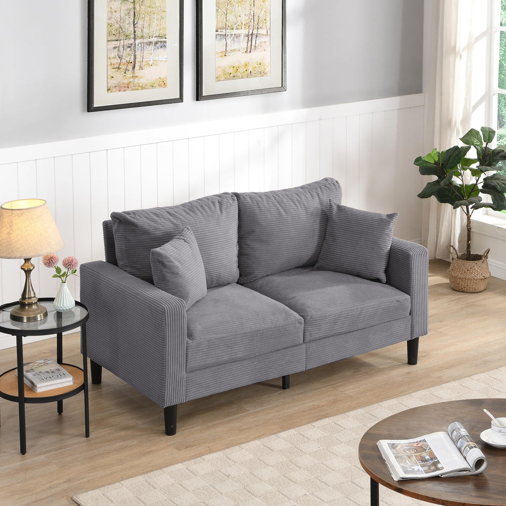 Light Gray Oversized Sleeper Sofa Chair I507707