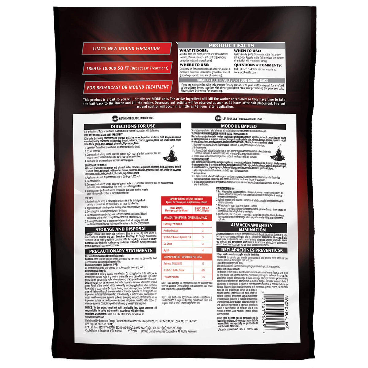 Fire Ant Killer Granules 5 Lb W950830