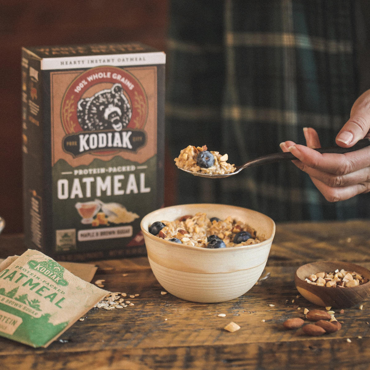 Maple Brown Sugar Instant Oatmeal Packets J34814