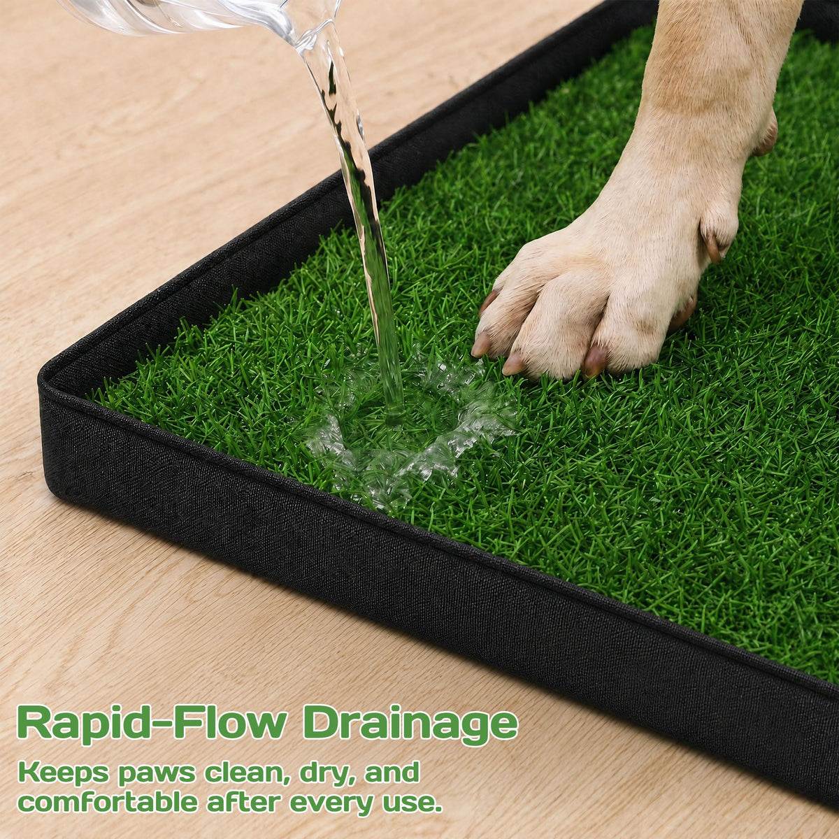 Dog Grass Pad with Tray A11925