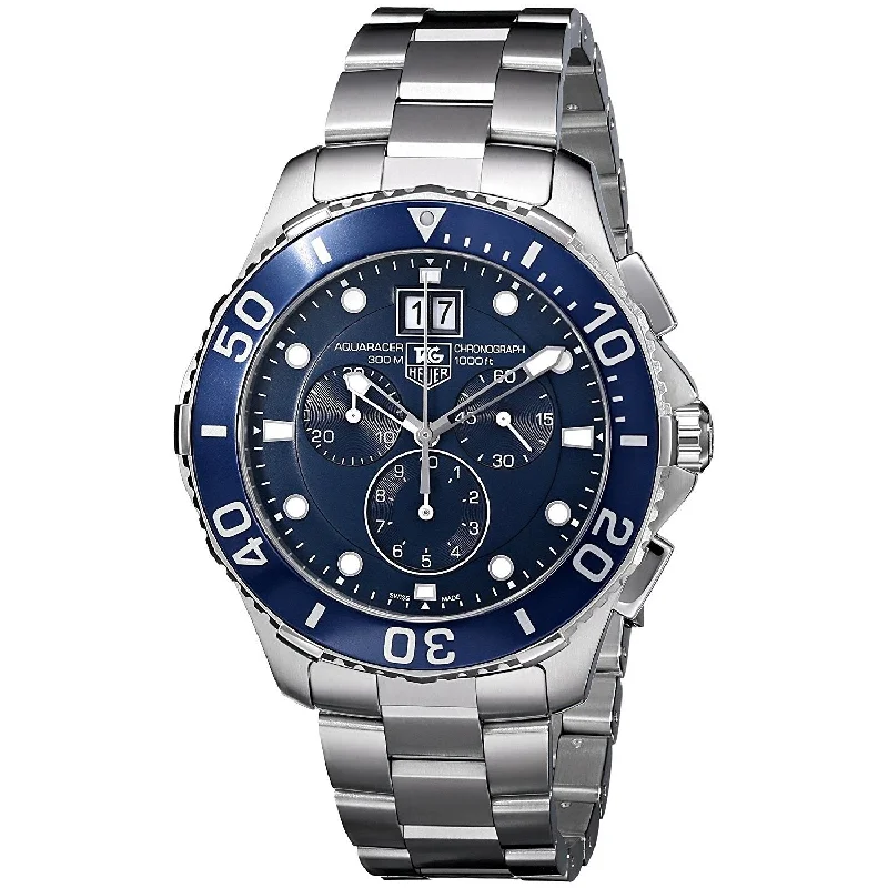 Tag Heuer Men's CAN1011.BA0821 Aquaracer Chronograph Stainless Steel Watch