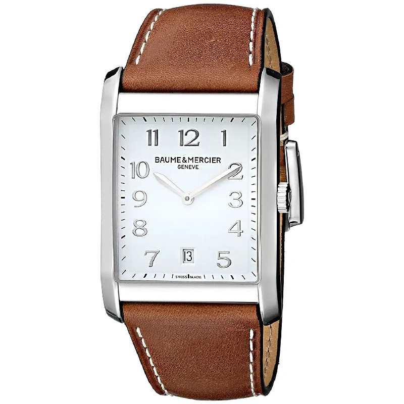 Baume & Mercier Men's MOA10153 Hampton Brown Leather Watch