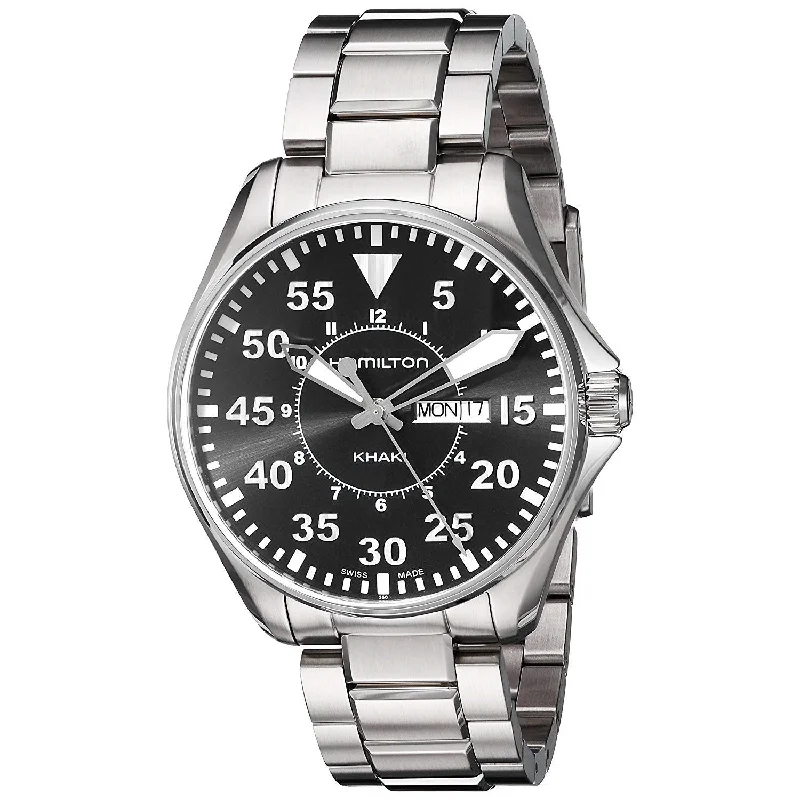 Hamilton Men's H64611135 Khaki Pilot Stainless Steel Watch