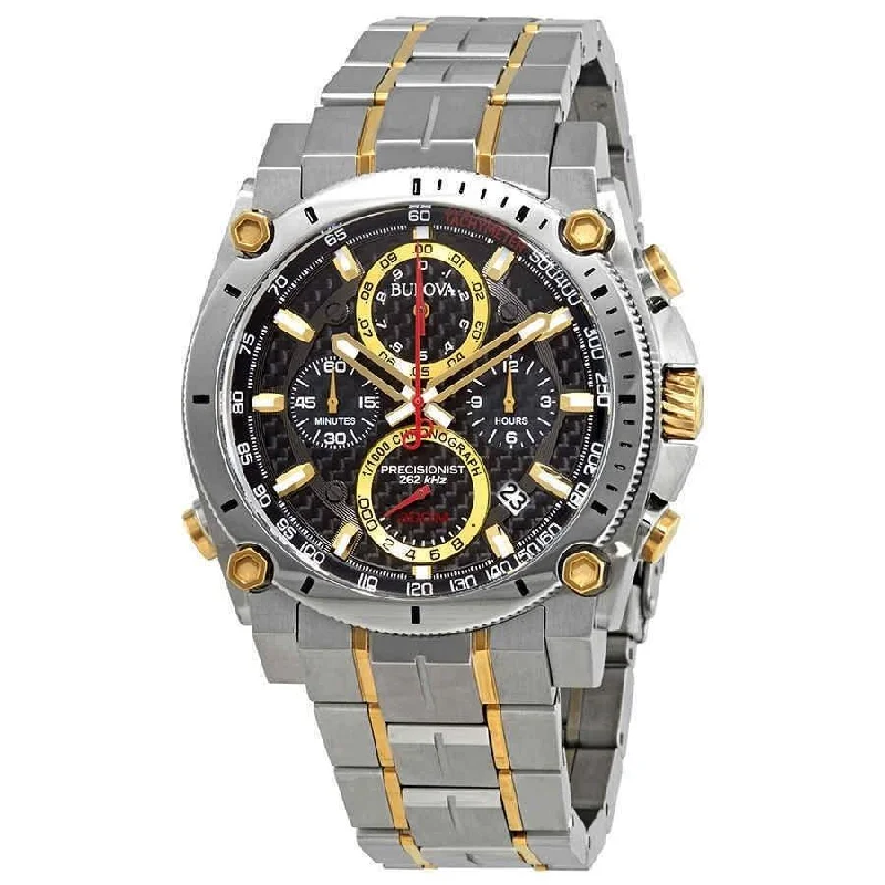 Bulova Men's 98B228 Precisionist Chronograph Two-Tone Stainless Steel Watch