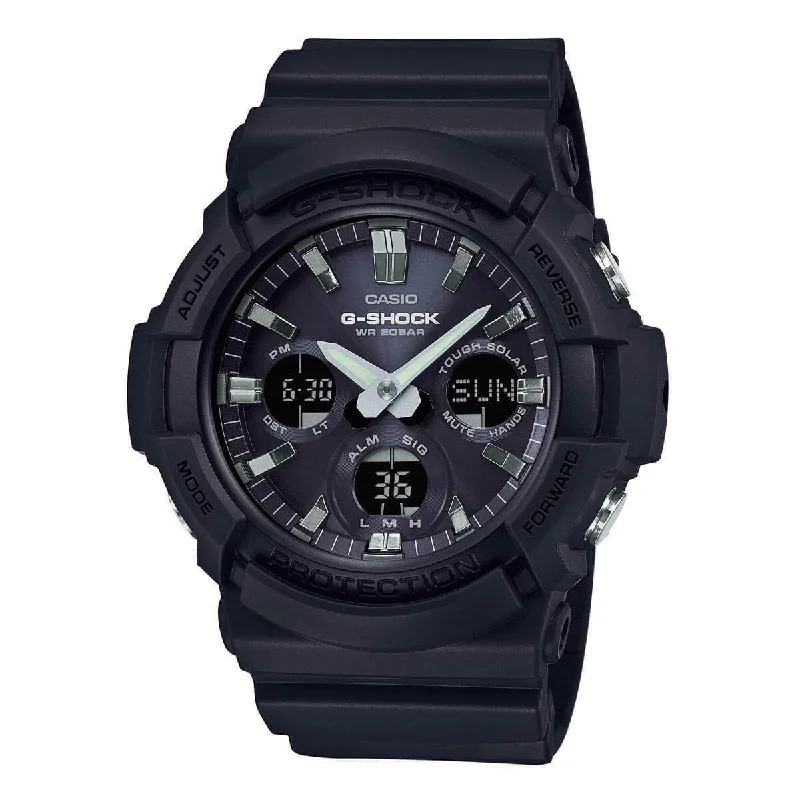 Casio Men's GAS100B-1A G-Shock Black Resin Watch