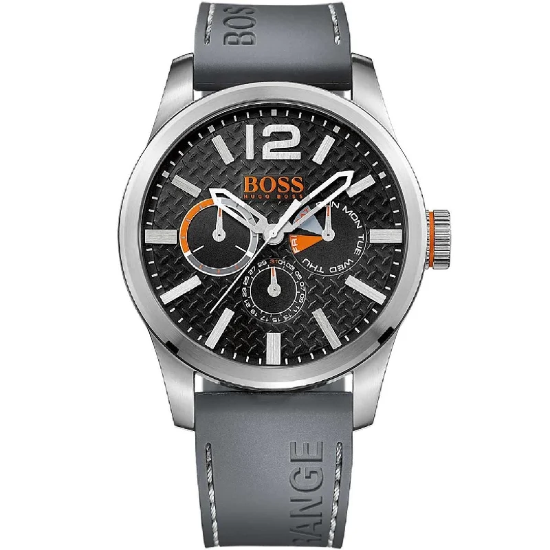 Hugo Boss Men's 1513251 Paris Multi-Function Rubber Watch