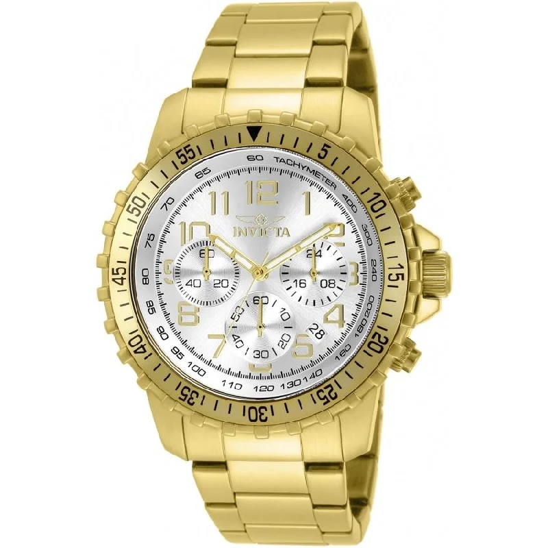 Invicta Men's 11369 Specialty Chronograph Gold-Tone Stainless Steel Watch