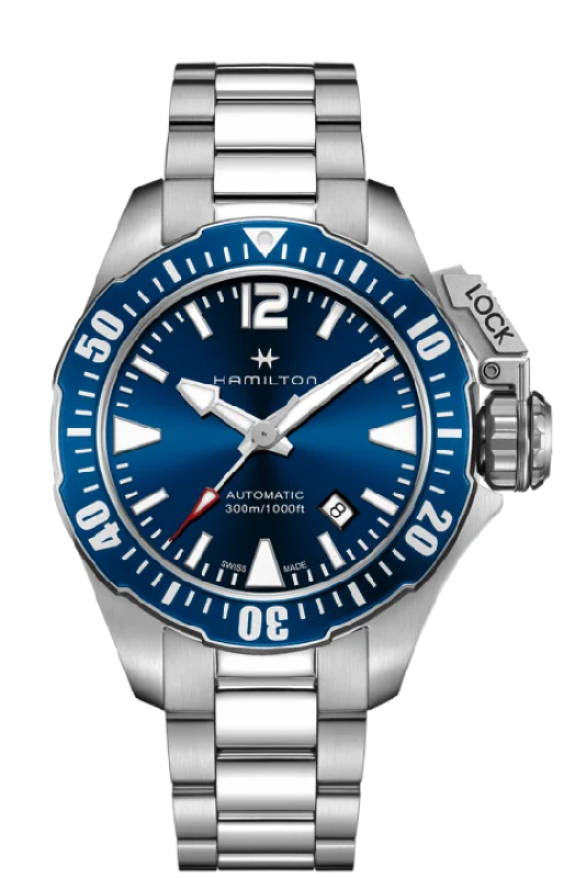 Hamilton KHAKI NAVY NAVY FROGMAN AUTO H77705145 - Arnik Jewellers