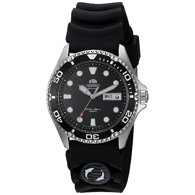 Orient Men's FAA02007B9 Ray II  Automatic Black Rubber Watch