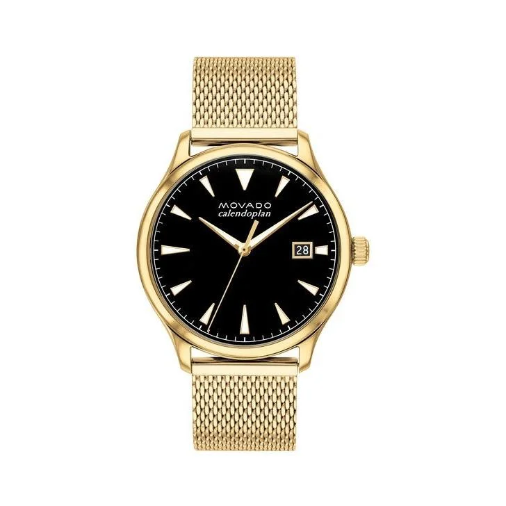 Movado Men's 3650088 Heritage Gold-Tone Stainless Steel Watch