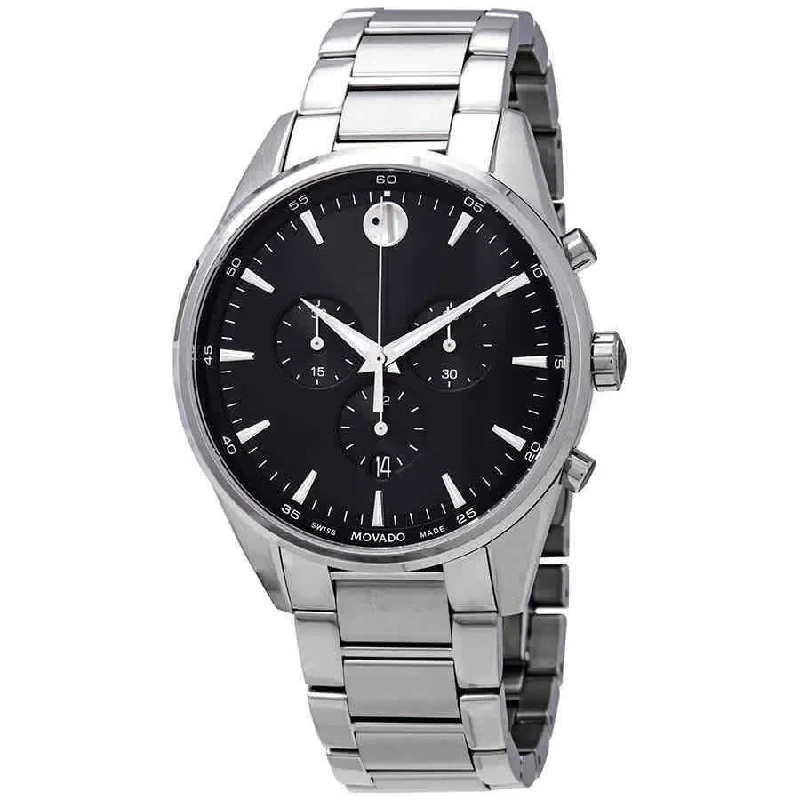 Movado Men's 0607247 Stratus Chronograph Stainless Steel Watch