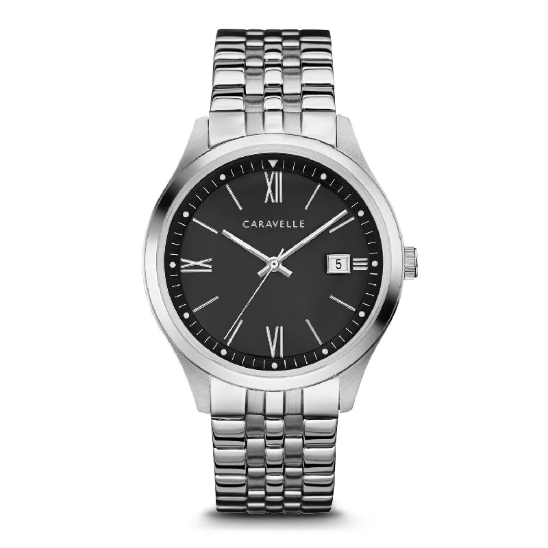 Bulova Men's 43B158 Caravelle Stainless Steel Watch