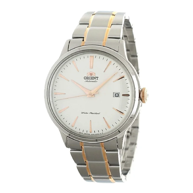 Orient Men's RA-AC0004S Bambino Two-Tone Stainless Steel Watch