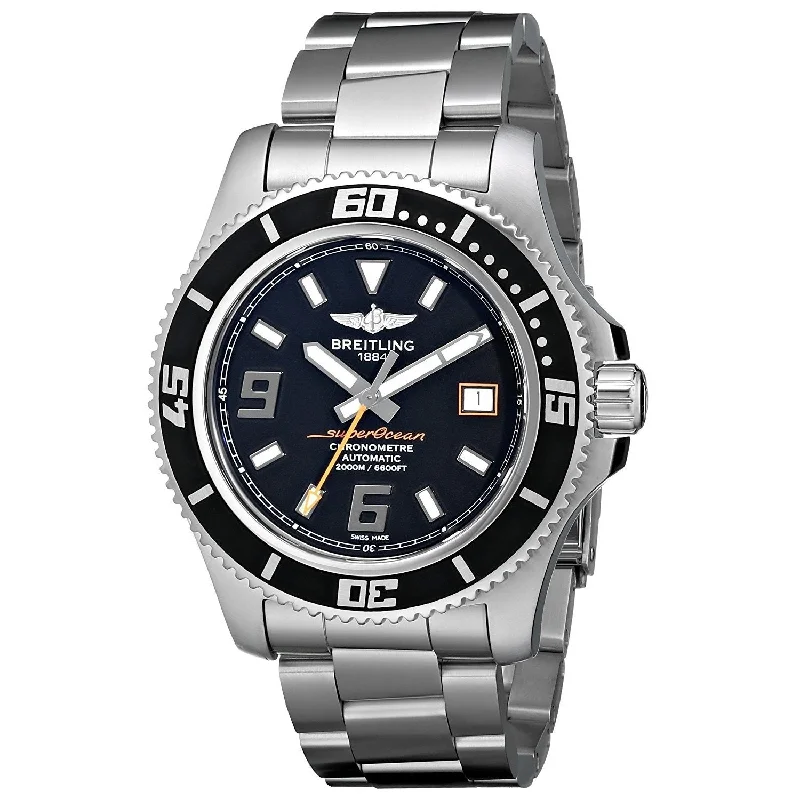 Breitling Men's A1739102-BA80 Superocean 44 Automatic Stainless Steel Watch