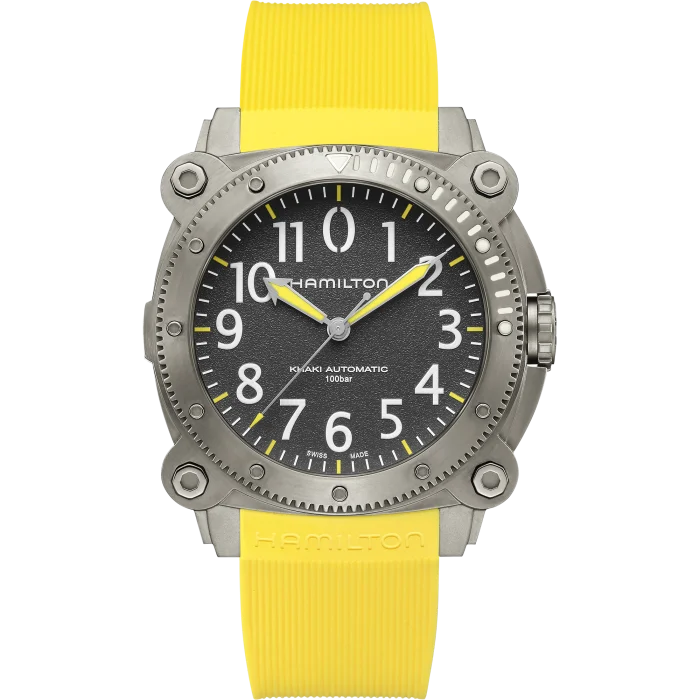 HAMILTON - KHAKI NAVY BELOWZERO AUTO TITANIUM - H78535380