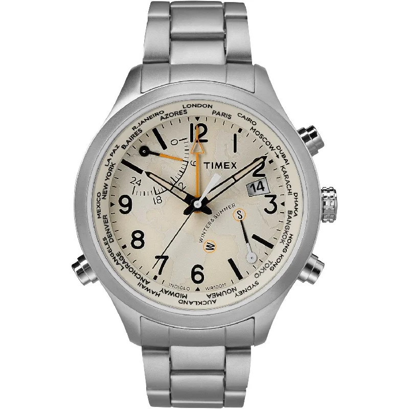 Timex Men's TW2R43400 The Waterbury Stainless Steel Watch