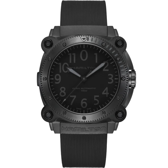 HAMILTON - KHAKI NAVY BELOWZERO AUTO TITANIUM - H78505330