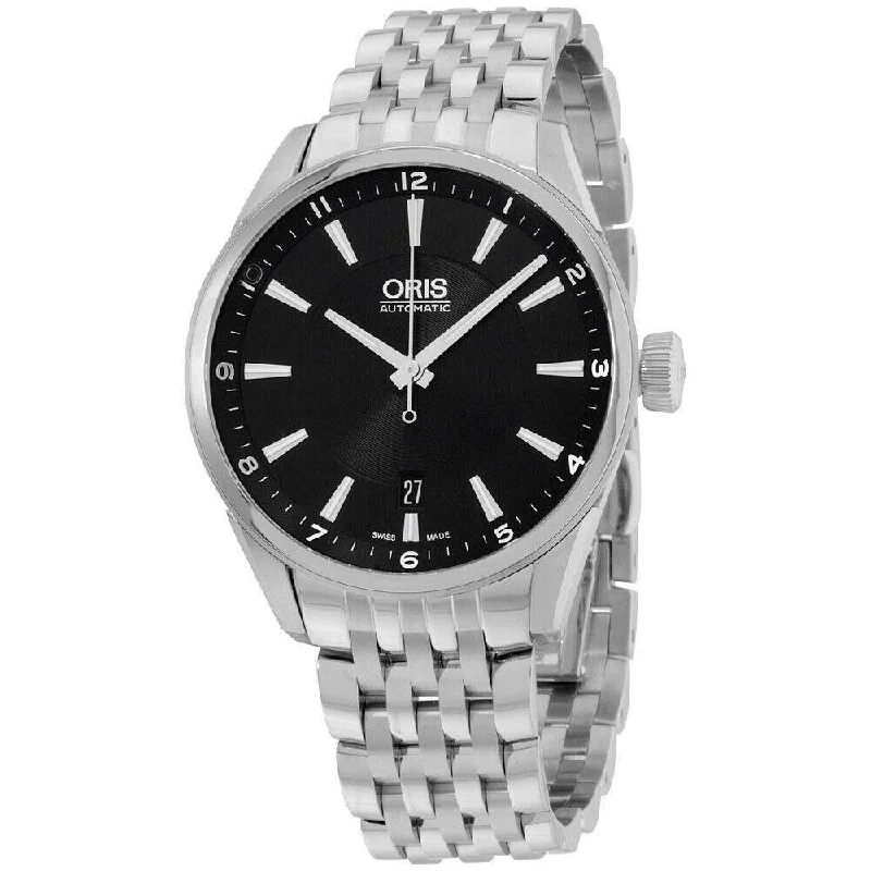 Oris Men's 73377134034MB Artix Date Stainless Steel Watch