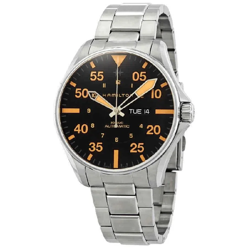 Hamilton Men's H64725131 Khaki Pilot Stainless Steel Watch