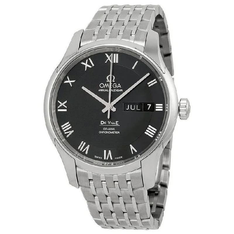 Omega Men's 431.10.41.22.01.001 De Ville Annual Calendar Stainless Steel Watch