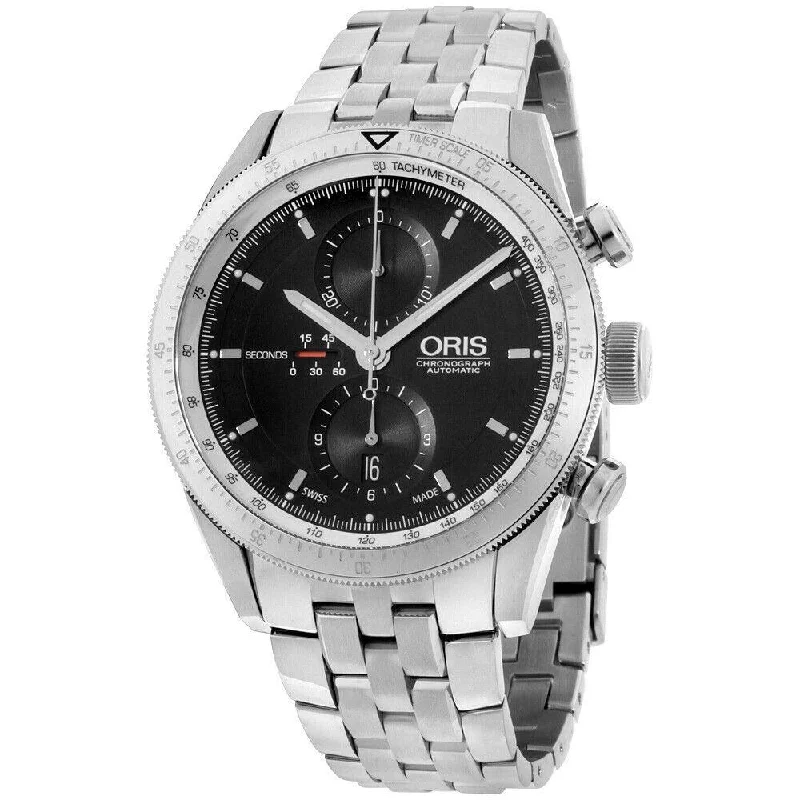 Oris Men's 67476614174MB Artix GT Chronograph Stainless Steel Watch