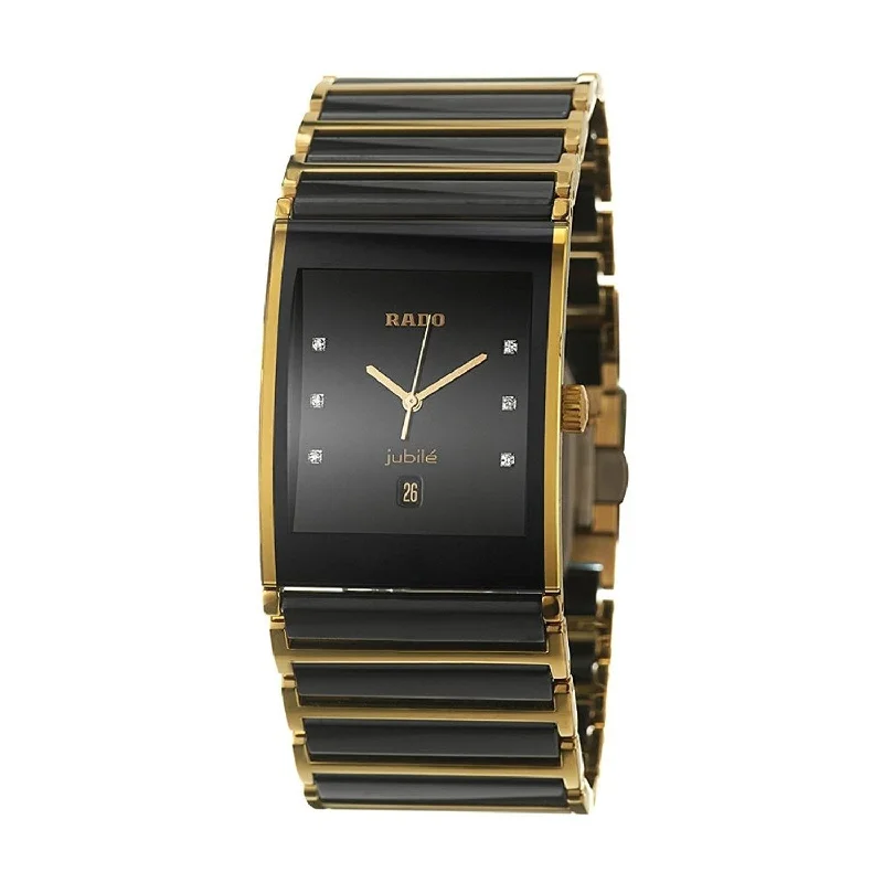 Rado Men's R20862752 Integral Diamond Two-Tone Stainless steel and Ceramic Watch